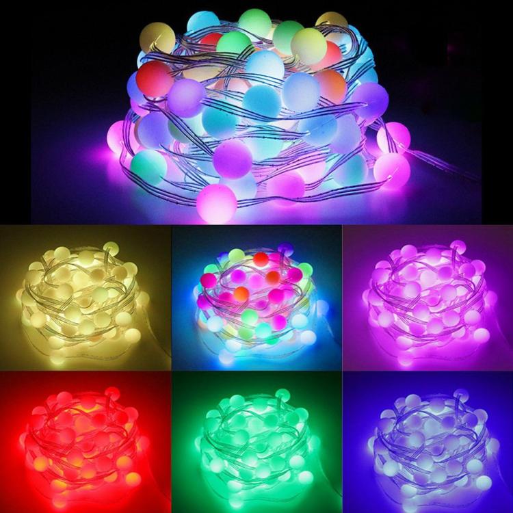 Decorative Lighting | 5/10M Colorful String Light USB Plug In P65 Waterproof Voice Activated Christmas Decorative Lighting Decorative Lighting