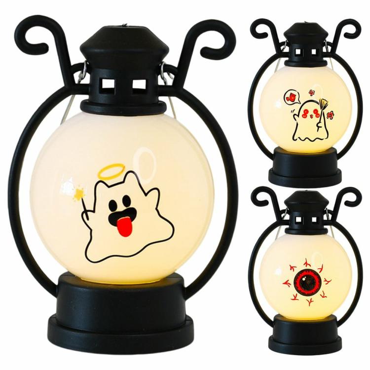 Decorative Lighting | Halloween Desktop Light Flameless Horror Wind Lamp Wind Lantern Gift for Friends Decorative Lighting Decorative Lighting