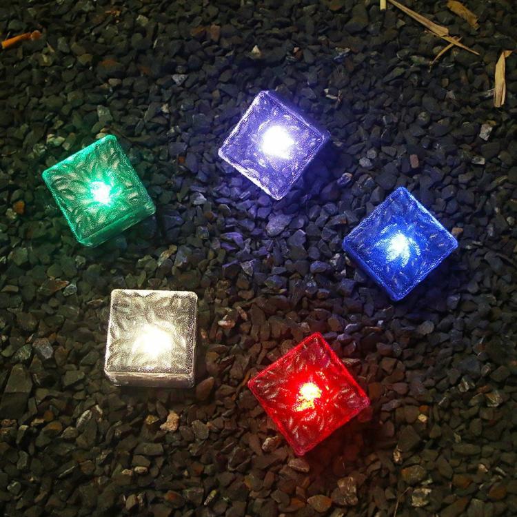 Decorative Lighting | Solar Ice Cube Light LED Outdoor Waterproof Stone Courtyard Garden Decor Decorative Lighting Decorative Lighting