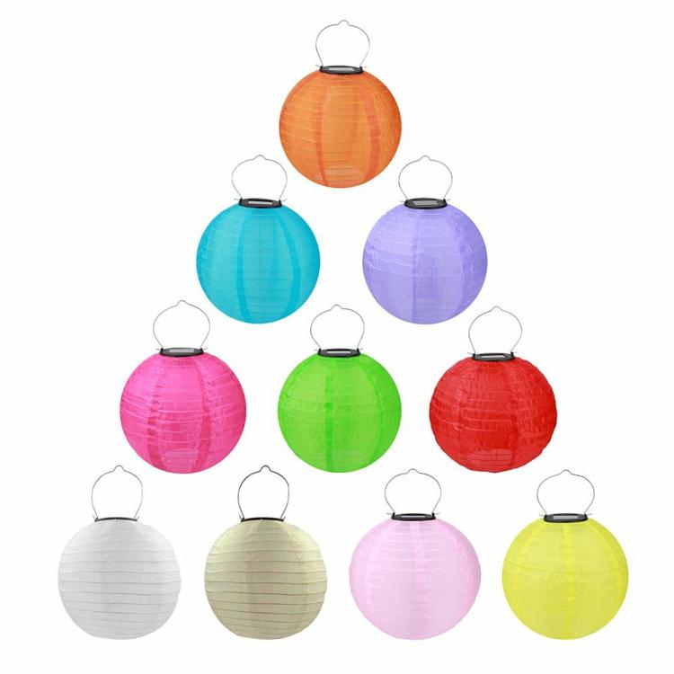 Hanging Lantern | 20cm IP55 LED Solar Lantern Lamp Outdoor Festival Party Decor Hanging Light Hanging Lantern Hanging Lantern