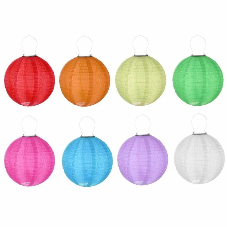 Hanging Lantern | LED Solar Celebration Lantern Decorative Hanging Paper Lantern for Wedding Party Hanging Lantern Hanging Lantern