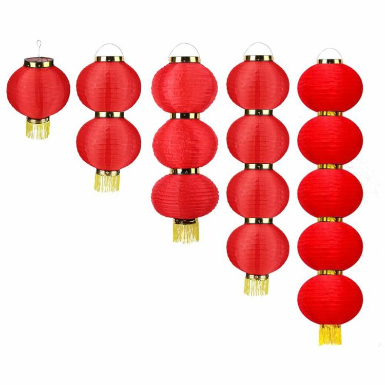 Hanging Lantern | Red Chinese Lantern with Tassels Happy New Year Spring Festival String Lamp Hanging Lantern Hanging Lantern