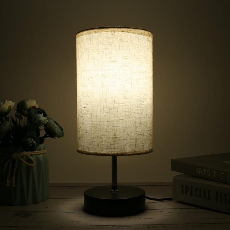 Indoor Lighting | Bedroom Ambient Light Stepless Dimming LED Desk Lamp 3 Gear for Living Room Dorm Indoor Lighting Indoor Lighting