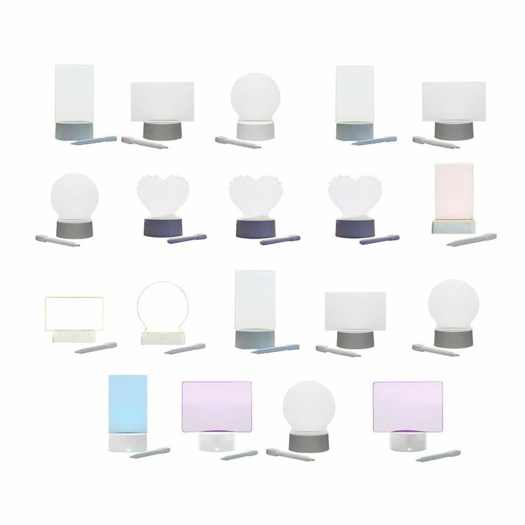 Indoor Lighting | LED Atmosphere Night Light with Pen Acrylic DIY Table Lamps for Home Accessories Indoor Lighting Indoor Lighting