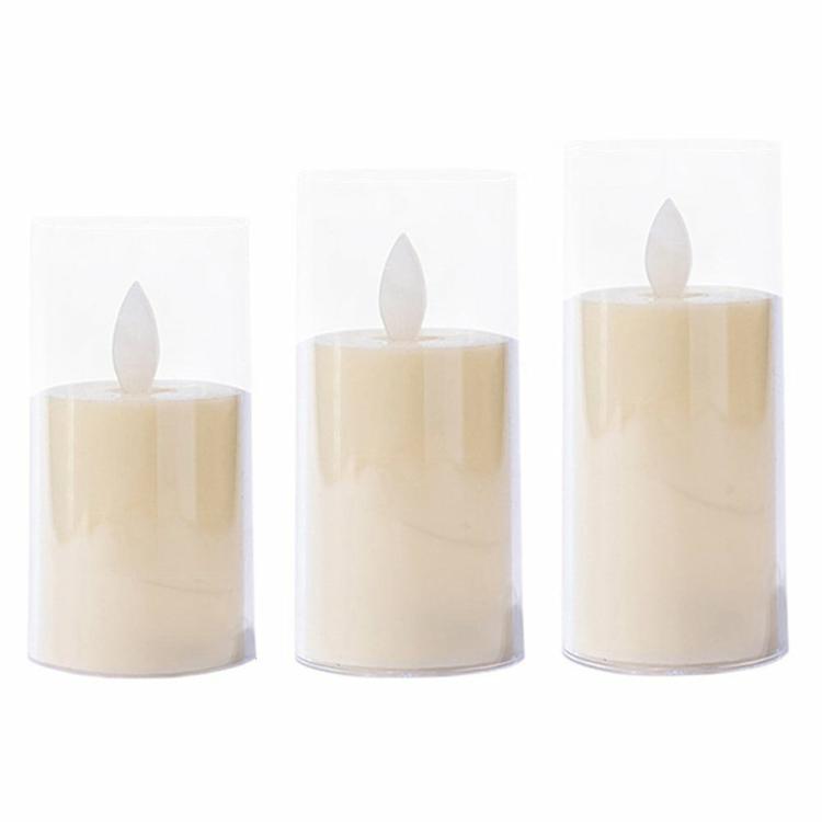 Indoor Lighting | LED Candles Lights Battery Operated 3D Candle Light for Wedding Bar Church Decor Indoor Lighting Indoor Lighting