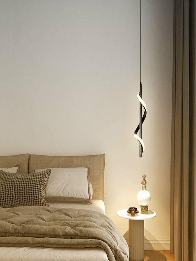 Indoor Lighting | Modern Chandelier Lamps Nordic Bedside LED Indoor Home Hanging Light Decor Indoor Lighting Black/Gold/White