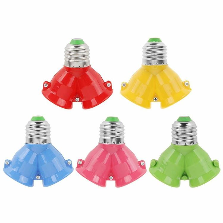 Lighting Accessories | E27 to 2E27 Lamp Holder Converter Socket Y Shape Splitter Adapter Bulb Base Lighting Lighting Accessories