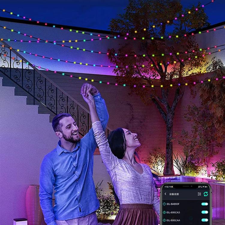 Portable Lighting | 5M 50LED Rainbow LED String Lights IP44 Waterproof for Party Decoration Lighting Lighting Portable Lighting