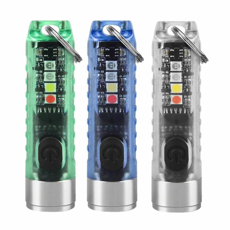 Portable Lighting | Keychain Light USB Rechargeable Mini Pocket Torch IP65 Waterproof for Camping Lighting Portable Lighting