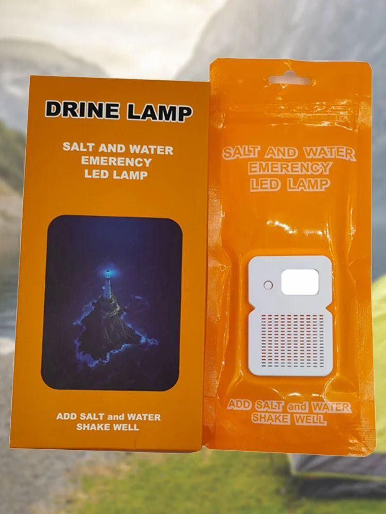 Portable Lighting | LED Salt Water Emergency Lamp 50LM Portable Energy Saving Lamp for Night Fishing Lighting Portable Lighting