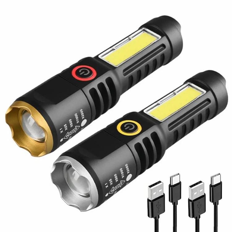 Portable Lighting | XPE COB LED Waterproof Camping Flashlight 4 Modes Torch Lamp for Outdoor Fishing Lighting Portable Lighting