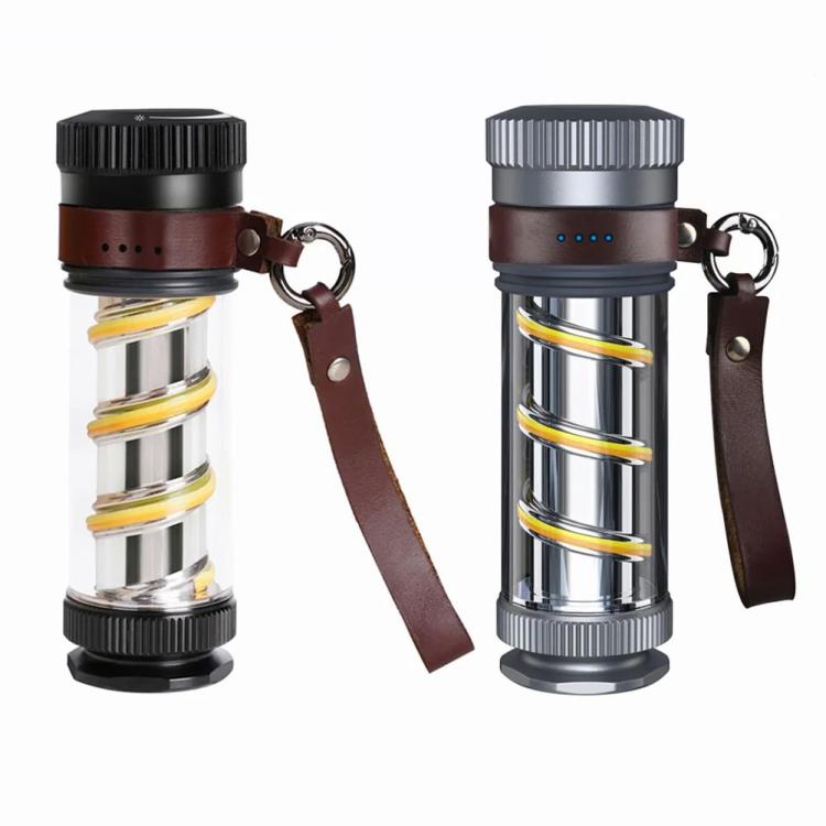 Portable Lighting | XPG Camping Atmosphere Lamp Portable COB Night Lamp for Hiking Fishing Adventure Lighting Black