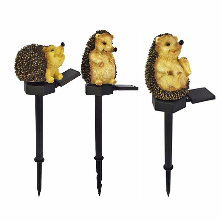 Solar Lighting | LED Hedgehog Garden Light Cute Solar Powered Hedgehog Path Lights for Path Patio Lighting Solar Lighting