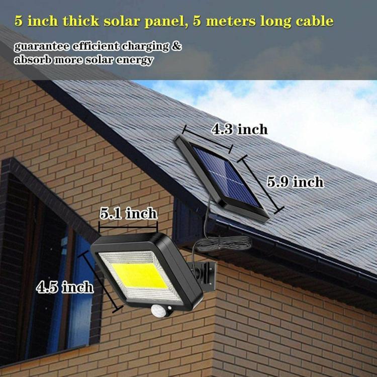 Solar Lighting | LED Solar Wall Light 3 Modes Waterproof Motion Sensor Lighting for Pathway Lighting Solar Lighting