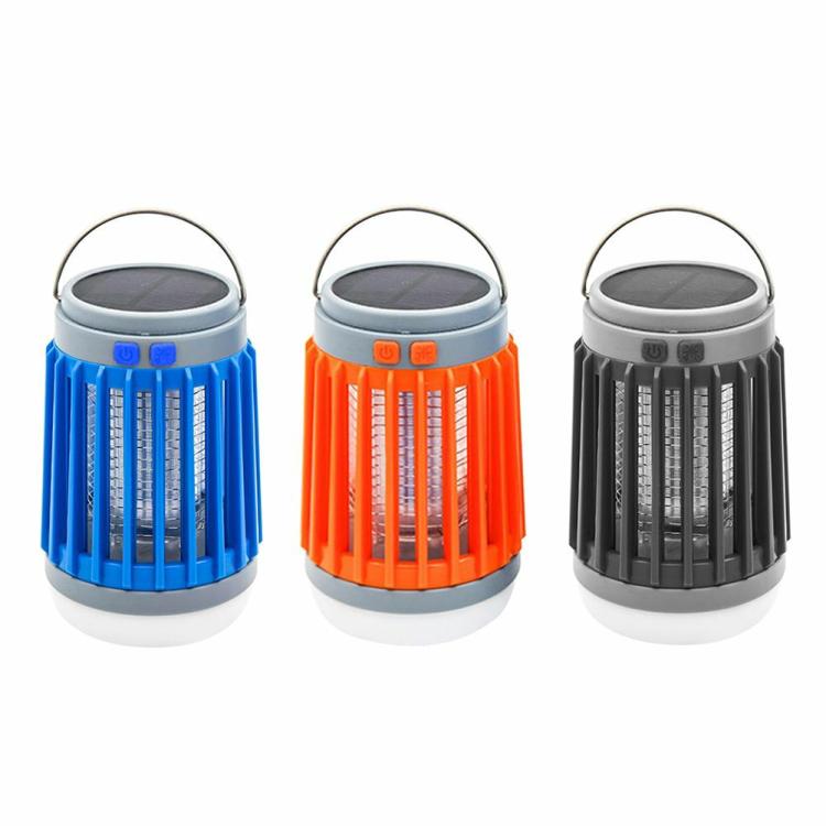 Solar Lighting | Solar Powered Bug Zapper USB Charging 180LM Light Last Up To 20H for Home Office Lighting Orange/Black