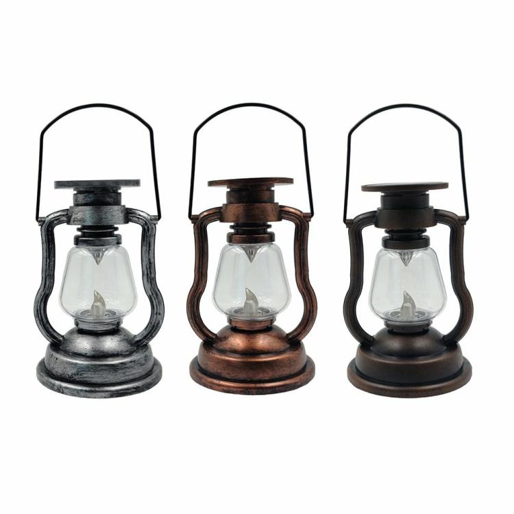 Solar Lighting | Solar Retro Classic Kerosene Lamp Portable LED Lantern Lights Antique Decor Lighting Solar Lighting