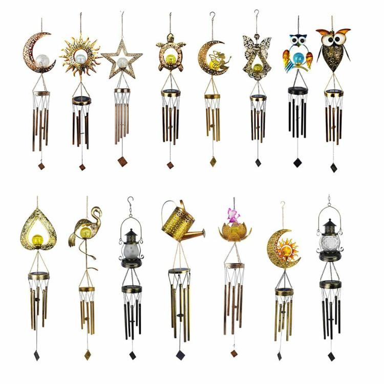 Solar Lighting | Solar Wind Chimes Waterproof LED Outdoor Hanging Lights Garden Courtyard Decor Lighting Solar Lighting