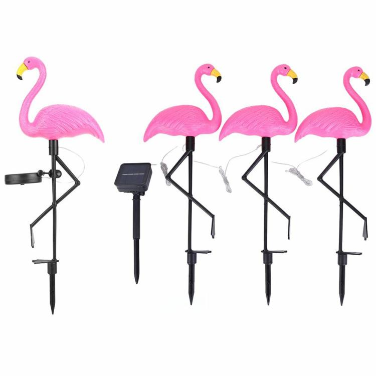 Solar Lighting | Solor Power Decorative Lamp LED Flamingo Yard Lighting 600mAh Outdoor Lawn Light Lighting Solar Lighting