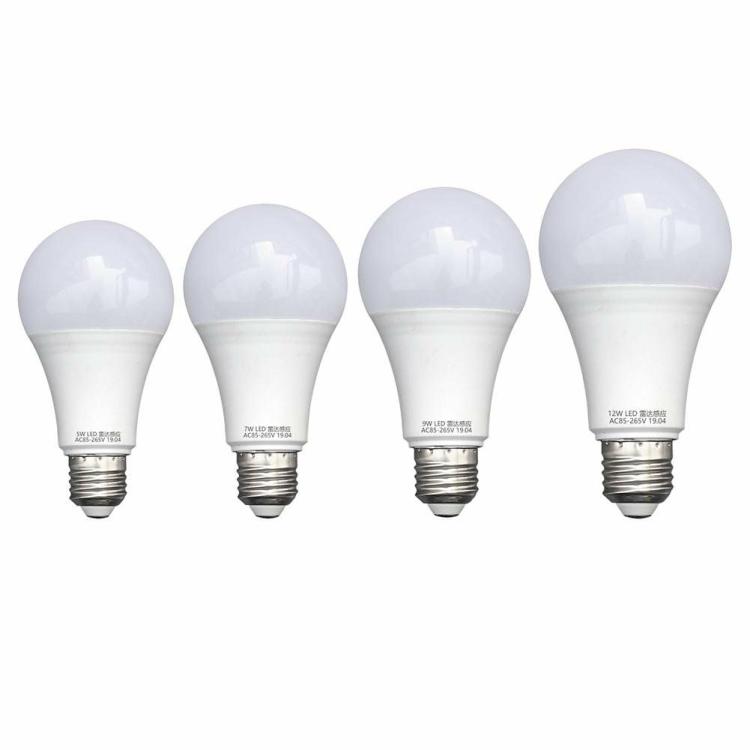 Lighting Accessories | 5/7/9/12W E27 LED Radar Light SMD5730 Motion Sensor Bulb White Light Lighting Lighting Accessories