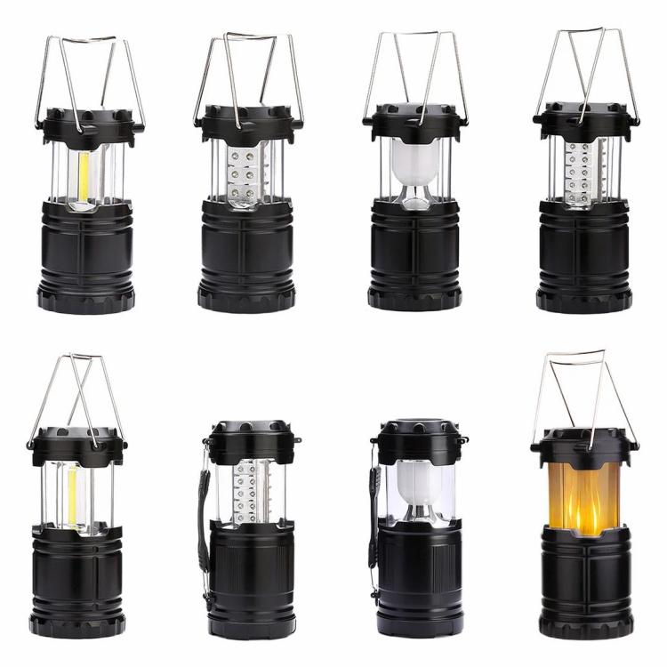 Portable Lighting | COB/LED Camping Light Foldable Outdoor Hurricane Lamps Waterproof for Hiking Lighting Portable Lighting